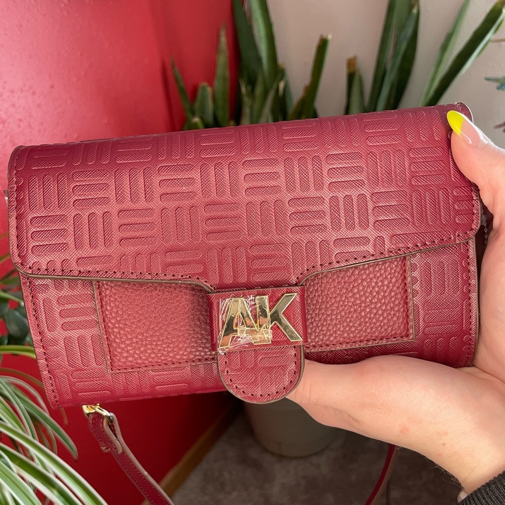 NWT - Red Anne Klein crossbody